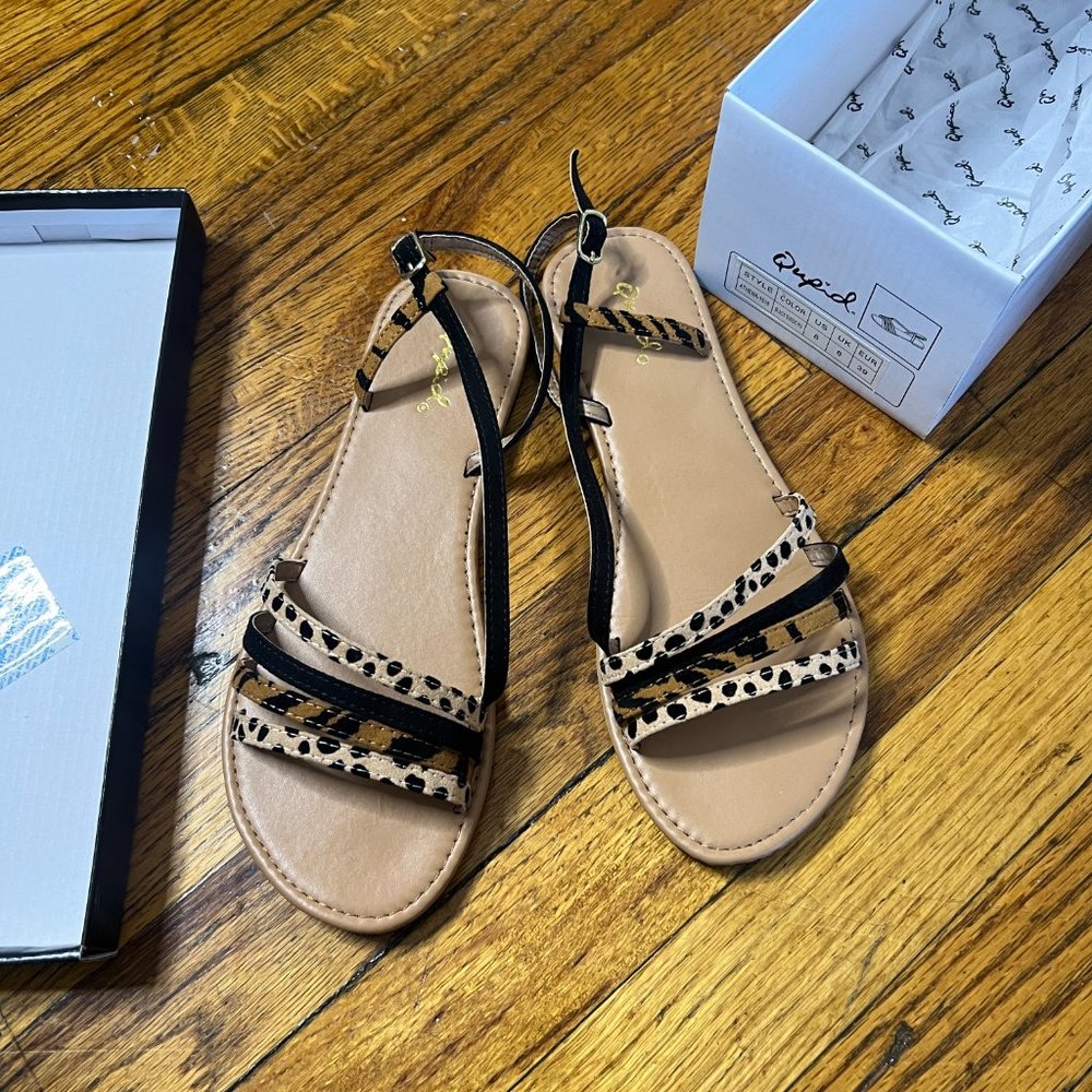 BNWB Qupid - Summer Ladies Casual Women's Sandals strappy sandals